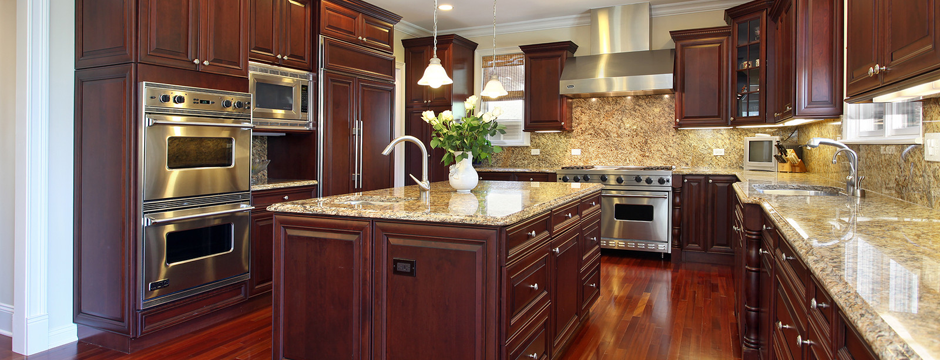 Premium kitchen installation showing gas-line capable appliances